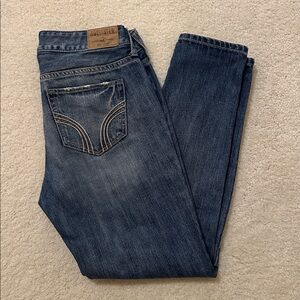 Hollister Dark Blue Denim Pants